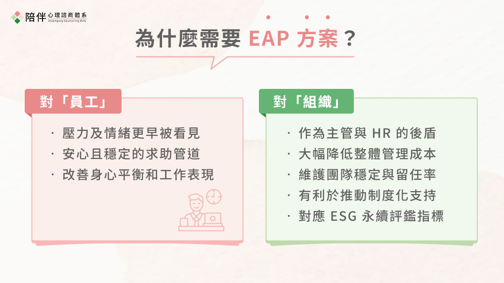 為什麼需要 EAP 方案？