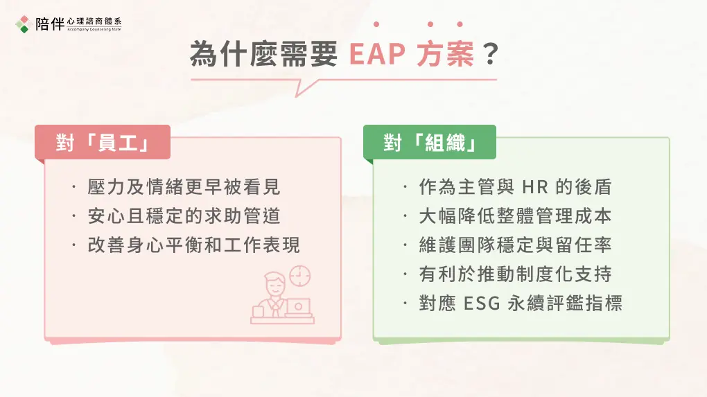 為什麼需要 EAP 方案？